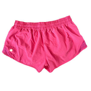 Lululemon Hotty Hot Low Rise Pink Shorts Size 10 Lined